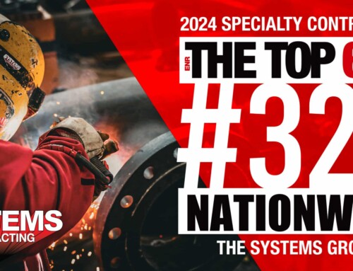 Systems Contracting Ranks 323 – ENR Top 600 Specialty Contractors
