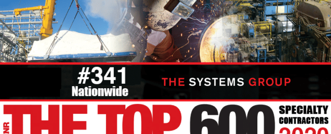 Systems Contracting ranks #341 in Engineering News-Record's Top 600