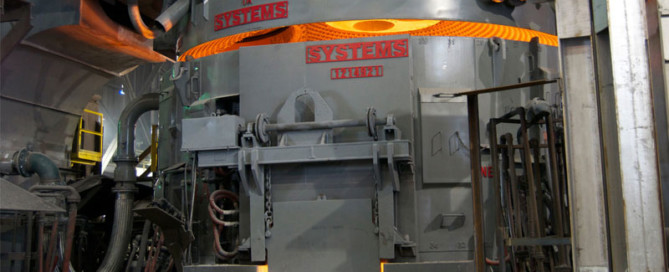 Spray-Cooled equipment installed on an electric arc furnace