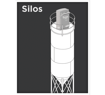 Illustration representing Storage Silos